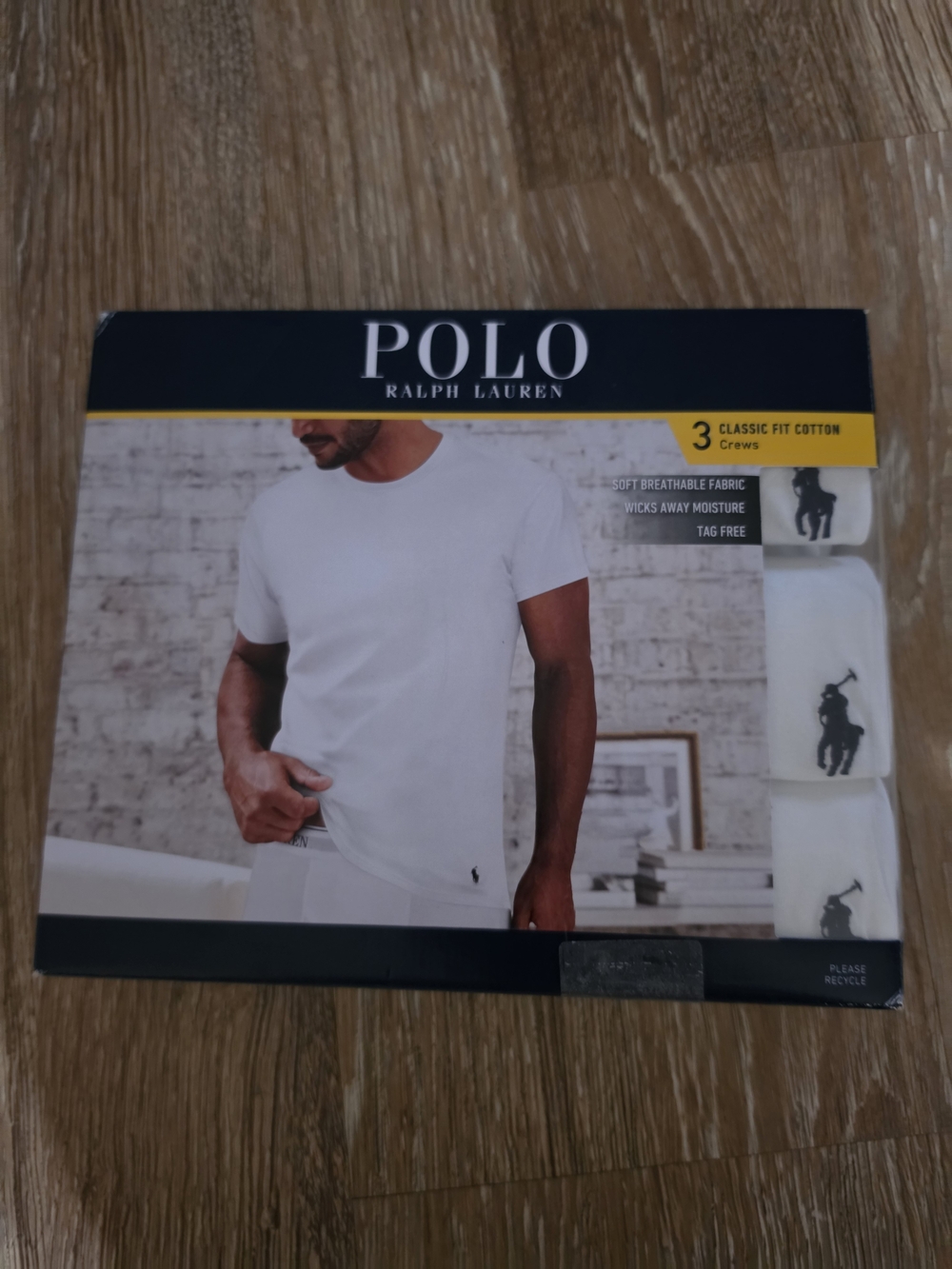 Polo by Ralph Lauren White Short Sleeve Crew Neck T-Shirt (2-Pack) MEDIUM